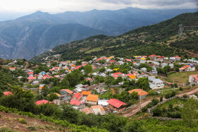 روستای «اِسپِرِز» سوادکوه بر فراز ابرها