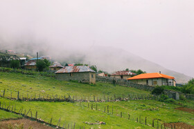 روستای «اِسپِرِز» سوادکوه بر فراز ابرها