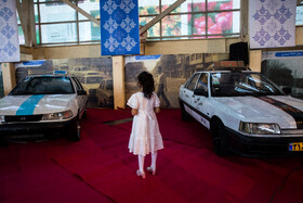 نمایشگاه تاکسیرانی در حاشیه مراسم رونمایی از تاکسی برخط شهرزاد