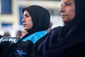 رانندگان زن تاکسیرانی در مراسم رونمایی از تاکسی برخط شهرزاد