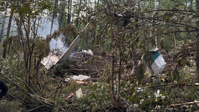 عکس تزئینی است سقوط هواپیمای سبک در قزاقستان با ۲ کشته