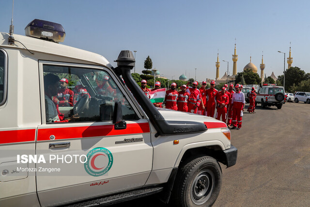 خدمت رسانی بیش از ۳۵۰۰ نیروی داوطلب هلال‌احمر به زائران امام هشتم (ع)