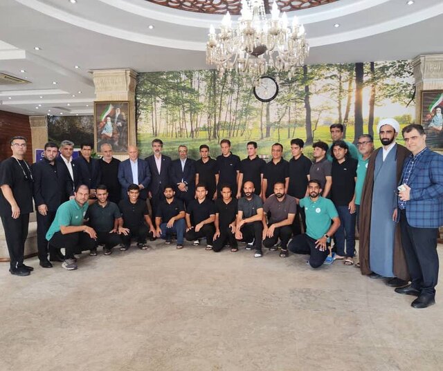 قول تاج به تیم ملی فوتبال نابینایان قول تاج به تیم ملی فوتبال نابینایان