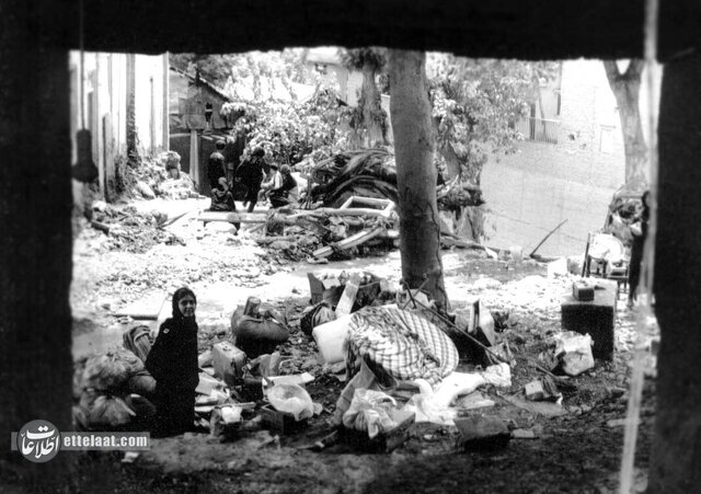 عکسهای منتشرنشده از بزرگترین سیل تاریخ تهران را ببینید!