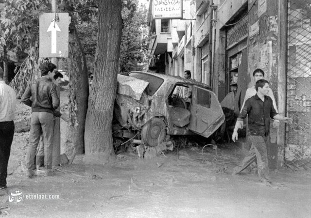 عکس‌های منتشرنشده از بزرگترین سیل تاریخ تهران را ببینید!