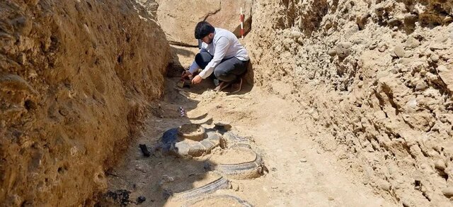 کشف مقبره ۳۸۰۰ساله یک جنگجو در آذربایجان