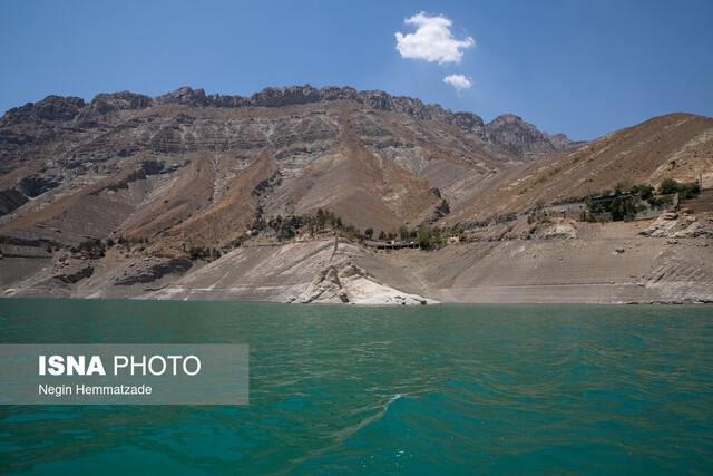 عکس تزئینی ست پرشدگی ۵۰ درصدی سد مجن در دومین ماه تابستان/ آخرین وضعیت ۳ منبع آبی استان سمنان