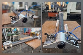 طراحی و ساخت بازوی فایبرکربنی ۱۵۰ سانتی‌متری ربات‌های صنعتی