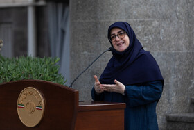فاطمه مهاجرانی، سخنگوی دولت در حاشیه جلسه هیات دولت - ۵ مرداد