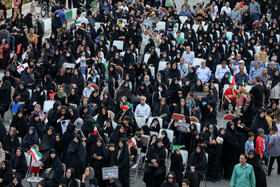 مراسم بزرگداشت روز ایثار و مقاومت اراک و چهلمین روز شهدای اقتدار