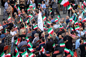 مراسم بزرگداشت روز ایثار و مقاومت اراک و چهلمین روز شهدای اقتدار