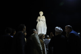 آیین رونمایی از مجسمه سیدصدق وصفا-کرمان