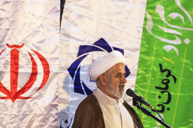 سخنرانی حجت‌الاسلام محمد صباحی،امام جمعه موقت درآیین رونمایی از مجسمه سیدصدق وصفا-کرمان