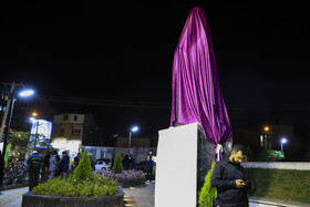 آیین رونمایی از مجسمه سیدصدق وصفا-کرمان