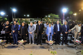 آیین رونمایی از مجسمه سیدصدق وصفا-کرمان
