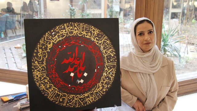 هنرمندان در برج آزادی «ایرانِ حسین» را روایت کردند + عکس