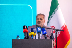  علیرضا کاظمی، وزیر آموزش و پرورش در آیین افتتاحیه طرح شهید عجمیان
