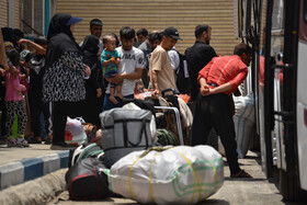 بازگشت مهاجران افغان - اصفهان