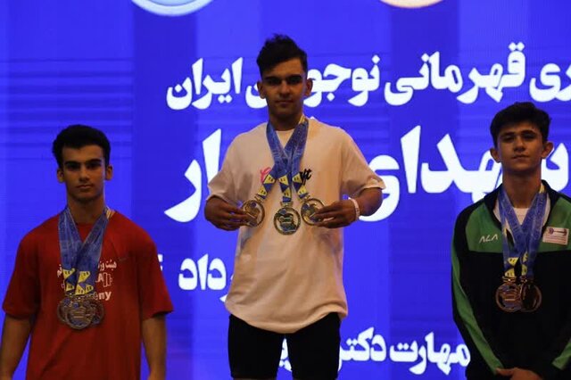 سنگین‌ترین وزنه روز نخست رقابت‌های کشور بر دستان نوجوانان کرمانی