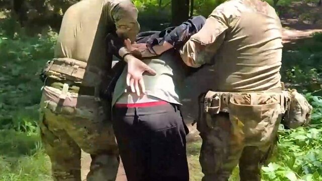 بازداشت مزدوران اوکراین از سوی سرویس امنیت فدرال روسیه 