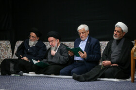 مراسم چهلم شهدای جنگ اخیر با حضور رهبر انقلاب