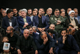 مراسم چهلم شهدای جنگ اخیر با حضور رهبر انقلاب
