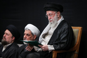 مراسم چهلم شهدای جنگ اخیر با حضور رهبر انقلاب