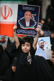 مراسم چهلم شهدای جنگ اخیر با حضور رهبر انقلاب