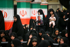 مراسم چهلم شهدای جنگ اخیر با حضور رهبر انقلاب