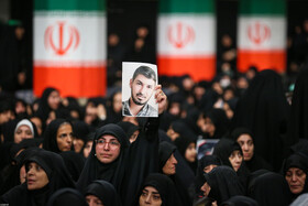 مراسم چهلم شهدای جنگ اخیر با حضور رهبر انقلاب