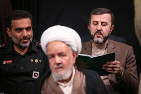 مراسم چهلم شهدای جنگ اخیر با حضور رهبر انقلاب