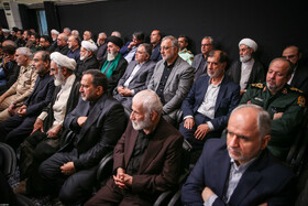 مراسم چهلم شهدای جنگ اخیر با حضور رهبر انقلاب