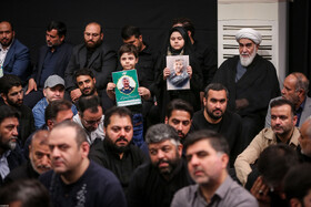 مراسم چهلم شهدای جنگ اخیر با حضور رهبر انقلاب