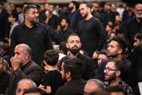 مراسم چهلم شهدای جنگ اخیر با حضور رهبر انقلاب