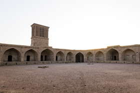 کاروانسرای روستای قاسم آباد . شهرستان بجستان