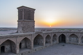 کاروانسرای روستای قاسم آباد . شهرستان بجستان