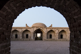 کاروانسرای روستای قاسم آباد . شهرستان بجستان