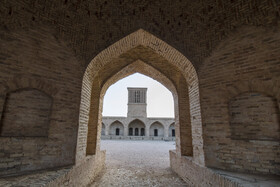 کاروانسرای روستای قاسم آباد . شهرستان بجستان