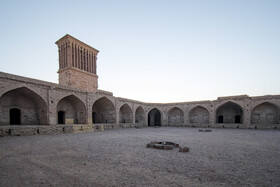کاروانسرای روستای قاسم آباد . شهرستان بجستان