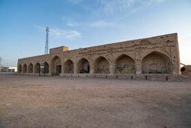 کاروانسرای روستای قاسم آباد . شهرستان بجستان