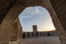 کاروانسرای روستای قاسم آباد . شهرستان بجستان