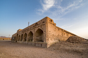 کاروانسرای روستای قاسم آباد . شهرستان بجستان