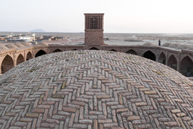 کاروانسرای روستای قاسم آباد . شهرستان بجستان
