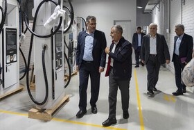 بازدید محمد صادق خیاطیان، رییس صندوق نوآوری و شکوفایی از کارخانجات مپنا