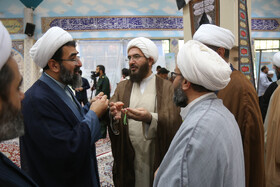 محمدجواد حاج‌علی‌اکبری، رئیس شورای سیاستگذاری ائمه جمعه در نخستین رویدادمسجد شایسته در خراسان شمالی