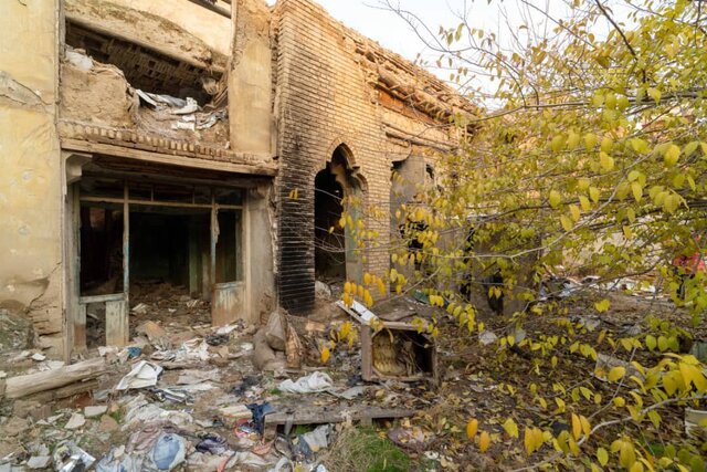 خانه برادر صلبی ناصرالدینشاه ذره ذره محو میشود + عکس