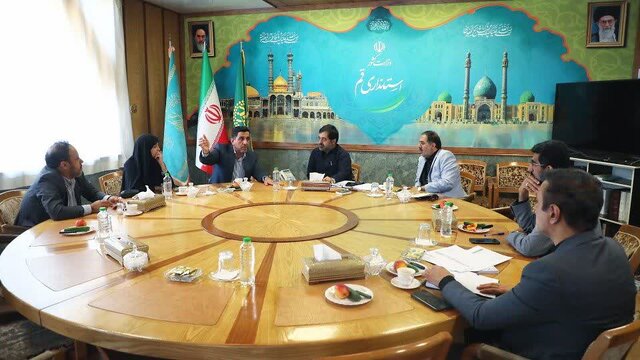 بازدید تیم مدیران نهاد ریاست جمهوری از پروژه فرودگاه قم