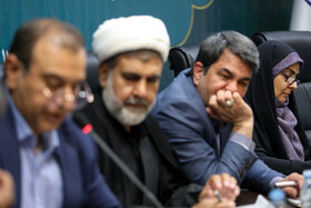 جلسه شورای اداری مشترک شهرستان های بم، نرماشیر، فهرج، گنبکی و ریگان با حضور فرزانه صادق، وزیر راه و شهرسازی