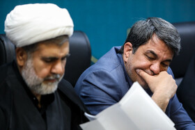 محمدعلی طالبی، استاندار کرمان در جلسه شورای اداری مشترک شهرستان های بم، نرماشیر، فهرج، گنبکی و ریگان 