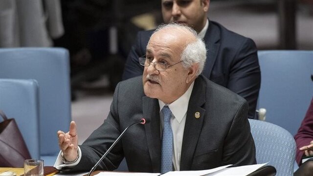 ریاض منصور: تصمیم انگلیس برای به رسمیت شناختن کشور فلسطین «تاریخی» است